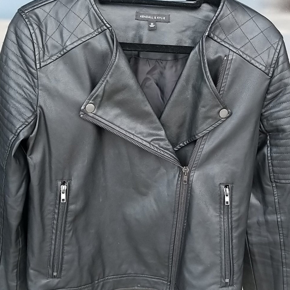 Kendall & Kylie Women's Leather Jacket